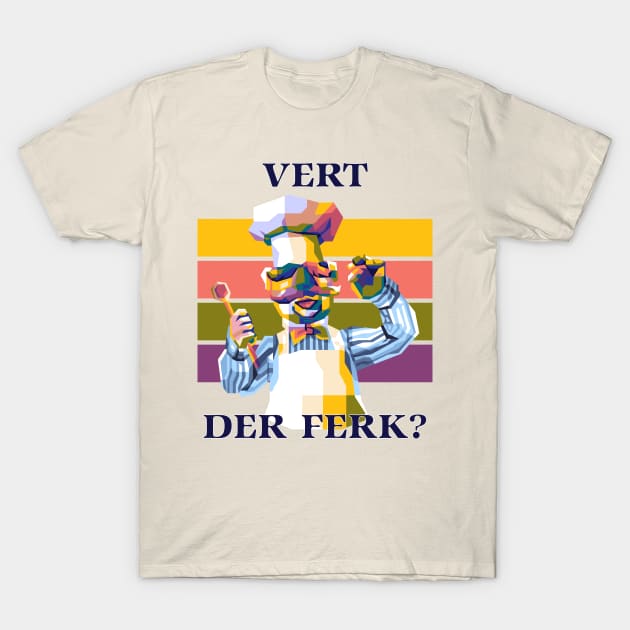 Vert Der Ferk T-Shirt by ESENTIAL-AF